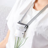 Mini Fan Portable Neck Wireless Fan Usb Rechargeable Small Clip Fan 1000mAh Battery Air Cooler Desktop Outdoor Handheld Fan