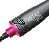 Salon professional hair dryer blow hot air style with Nozzles Combs Brushes 4in1 Curler Multifunctional Salon Hair Styling Tool
