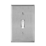 Toggle Light Switch 3 Way 15 Amp 120/277V Toggle Frame AC Silent Switch Residential And Commercial Grade(3 Piece Set)