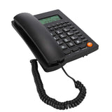 Telefono inalambrico L019 English Trade Call Desk Display Caller ID Telephone for Home Office Hotel Restaurant Black home phone