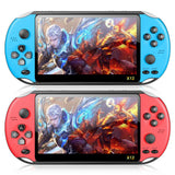 X12 5.1 inch Handheld Game Video Player 8G LED Screen Built-in 2500 Games X12PLUS Retro Consoles Support TF Card