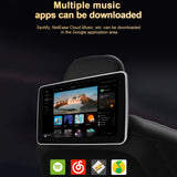 10.1 inch Car Headrest Monitor Android 9.0 HD IPS Touch Screen utomobile Rear Seat Video Player Mobile Screen Projection 2+32G