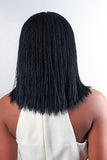 Braid wig ladies short straight hair top chemical fiber headgear spot Box Braid Wig