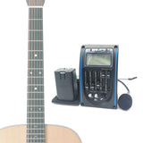 5 Band Guitar Preamp EQ Equalizer Piezo Pickup Tuner with LCD Tuner for Electric Acoustic Classic Guitar Accessories 24BD