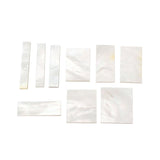 2 set White Mother of Pearl Inlay Blank for Guitar Fingerboard Guitar Neck