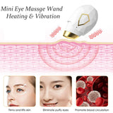 Korean Beauty Eye Care Massager Pen Anti Wrinkle Eye Massage Skincare Wand for Dark Circles Removal Wrinkle Removal Therapy Tool