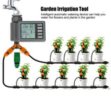 LCD Electronic Garden Digital Water Timer Watering Irrigation Controller with Adapter Battery Powered effective water resources