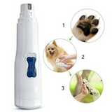 Electric Pet Nail Grinder Claw Grooming Trimmer Pet Nail Cutter For Dog Cat Paws Clipper Tool Pet Cleaning Care Supplies