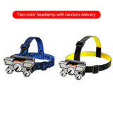USB Rechargeable Portable Flashlight Lantern Headlamp 350LM LED Headlamp USB Rechargeable Waterproof Outdoor Fishing Headlight