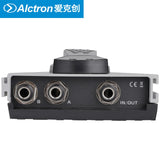 Alctron PS-2 Professional Dual Channel Foot Switch, Latch And Momentary Two Modes, LED Indicator