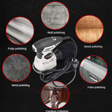 300W Random Orbital Electric Sander Machine with 10Pcs 125mm Sandpapers 220V/240V Strong Dust Collection Polisher by Prostormer