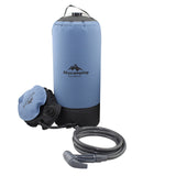 2021 10/11L  Portable Outdoor Camping Shower Bag With Foot Pump And Shower Nozzle For Beach Swim Travel Hiking
