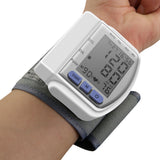 Wrist BP Blood Pressure Monitor meter Pulse Rate Heart Beat Rate Device machine Medical Equipment Tonometer BP Sphygmomanometer