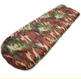 Dampproof Camping Sleeping Bag 4 Season Warm Cold Envelope Backpacking Sleeping Bags For Outdoor Traveling Hiking Thicken Solid