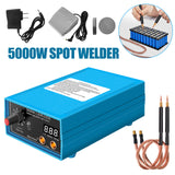 AC 100-240v Portable 5000W Spot Welder For 18650 Battery Spot Welder Kit ABS 4000mah 60C 8.2V 50/60hz