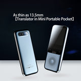T11 Intelligent Voice Translator Simultaneous Online Translation 138 Languages WIFI Translator