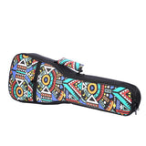 New Hot 26 Inch Double Strap Hand Folk Ukulele Carry Bag Blue-Graffiti &amp; Tenor Acoustic 26 Inch Ukulele 4 Strings Guitar