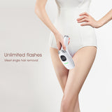 [ZS] Skin Rejuvenation 5 Levels Unlimited Flashes Laser Epilator Freezing Point Photoepilator IPL Hair Removal For Bikinis Body