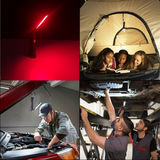 USB Rechargeable Flashlight Magnetic 5 Modes COB Led Work Light  Waterproof Torch for Car Repair