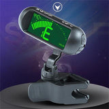 Professional Violin  Tuner Portable Digital Electronic Tuner Mini Electronic Screen Display Clip-on Tuner For Violin Viola Cello