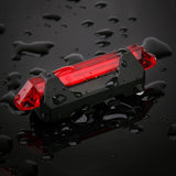Waterproof Rear Tail Light LED USB Rechargeable Mountain Bike Cycling Light Taillamp Safety Warning Light Bicycle Light
