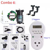 HEMAN Reptiles Fogger Mist Sprinkler Rainforest Tank Pet Humidification Cooling system Reptile Pet Terrarium Misting System
