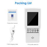 USB Charger Gas Analyzer TVOC HCHO CO2 PM2.5 Intelligent Digital LCD Formaldehyde Detector Protable Home Air Quality Meter