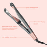 Ceramic Hair Curler Straightener 2 IN 1 Heating Curling Iron 13 Temperature Intelligent Hair Iron Curlers Wave Hair Style Tools