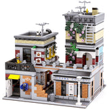 Expert Ideas Street View The Sushi Corner 89127 Moc Bricks Modular House Building Blocks Model Garden Center Emporium