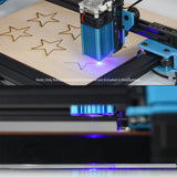TWO TREES Laser Engraver Honeycomb 500x500mm Work Area Working Table Measurement for CO2/Diode/Fiber Laser Machine Clean Cutting