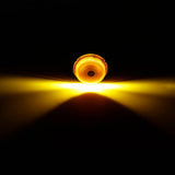 5.2x4.7" Inch Dome 18 LED Construction Vehicle Car Warning Strobe Light Flashing Lights Truck Emergency Light 12-24V Waterproof