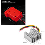 Battery Adapter Regulator For 18V Li-Ion Battery Power Source Converter Buck Converter For Power Wheels Adaptor 18V-12V 3A