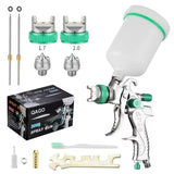 Professional HVLP Spay Gun 1.4/1.7/2.0mm Nozzle Gravity Airbrush for Car Painting Water Based Air Spray Gun Furniture Wall