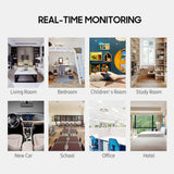 USB Rechargeable Air Quality Tester Monitoring CO2 / TVOC /HCHO / Temperature/Humidity Intelligent Alarm Thermometer Hygrometer
