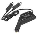 Air 2S Car Charger 3-in-1 Dual Battery Remote Charger with USB Port for DJI Air 2S Drone Accessories