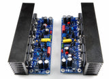 L150W stereo MOSFET IRFP250 Amplifier Board 200W 8R 2-Channel AMP Assembled Board