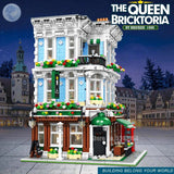 MOC 2734pcs City Streetview series The brickstive Modern Library Model Building Blocks Bricks Kids Toys Gifts Christmas gifts