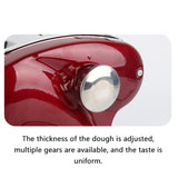 Electric Noodle Dumpling Press Machine Home Stainless Steel Noodle Maker Spaghetti Roller Dough Pressing Cutter Machine 220V