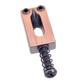 6Pcs Tremolo Fixed Bridge Saddles with Spring Saddle Stringed for Electric Guitar Bridge Accessories
