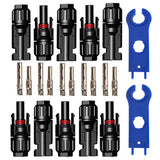 1 Set Supply Solar Panel Parallel Connection Fuse Connector For Solar System Home Improvement Supplies