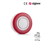 Zigbee 3.0 smart Strobe flash Siren Horn alarm Sound with 95DB big sounds to threaten thief HA1.2