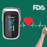 Finger pulse oximeter Digital Fingertip pulse oximeter OLED SPO2 PR 8 hours sleep monitor oxymeter fingers pulsoximeter