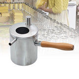 Portable Stainless Steel Beeswax Melting Pot Melting Pot Candle Making Pouring Pot Wax Melter Pot Beekeeping Tools