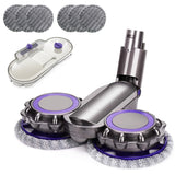 Electric Floor Head for Dyson V6 Animal V6 Fluffy DC58 DC59 DC61 DC62 DC74 Vacuum Cleaner Parts Wet Dry Mopping Head
