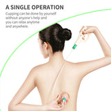 12pcs Chinese Cupping Therapy Set Traditional Biomagnetic Vacuum Cupping Therapy Cup Healthy Body Suction Therapy Massag