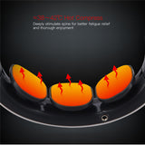 4D Smart Electric Neck and Back Pulse Massager TENS Wireless Heat Cervical Vertebra Relax Pain Relief Kneading Massage Machine