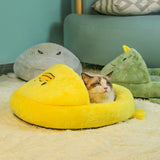 Pet Bed Super Soft Dog Washable plush Dog Kennel Deep Sleep cat litter mat House Sofa suits For Dog Chihuahua cats home Basket