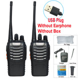 2pcs/lot baofeng BF-888S Walkie talkie Two-way radio set BF 888s UHF 400-470MHz 16CH walkie-talkie Radio Transceiver