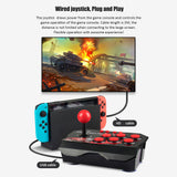 4-in-1 USB Wired Controller Game Joystick Retro Arcade Station for Nintendo N-Switch/PS3/PC/Android Games Console Rocker Gamepad