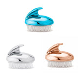 Portable Silicone Shampoo Scalp Shower Body Washing Hair Massage Massager Brush Comb